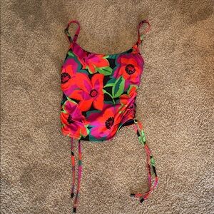 Women's XS Sanctuary Swim Top with Vibrant Straps GUC